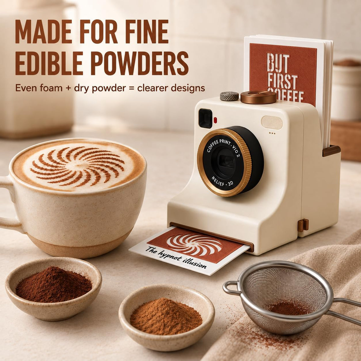 Café Art Mechanical Latte Printer
